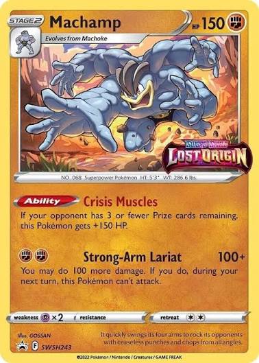 Machamp (Prerelease) - SWSH243 - Sword & Shield Promo