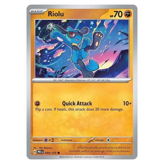 Riolu - 050/131 - Prismatic Evolutions
