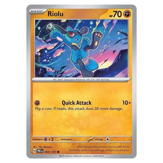 Riolu - 050/131 - Prismatic Evolutions