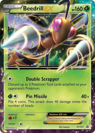 Beedrill EX - XY157 - XY Promos