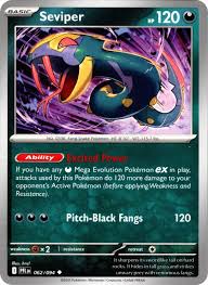 Seviper  - 062/094 - Phantasmal Flames