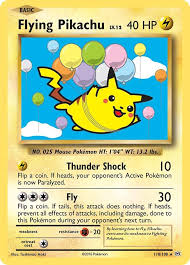 Flying Pikachu  - 110/108 - Evolutions
