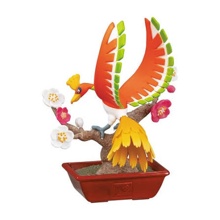Pokemon 2021 Ho-oh Re-Ment Pocket Bonsai Series #1 Figure