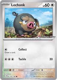 Lechonk (Pokemon Center Exclusive) - 155/198 - Scarlet & Violet Promo