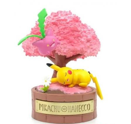 Pokemon 2024 Pikachu Hoppip Re-Ment A Little Tale Of The Forest Series #1 Figure
