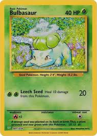 Bulbasaur  - 001/034 - Trading Card Game Classic