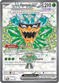 Teal Mask Ogerpon ex  - 190/167 - Twilight Masquerade