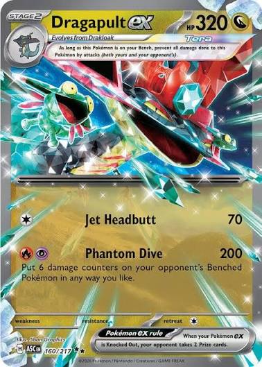Dragapult ex - 160/217 - Ascended Heroes