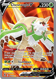 Chesnaught V (Full Art)  - 171/195 - Silver Tempest