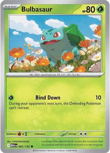 Bulbasaur - 001/132 - Mega Evolution