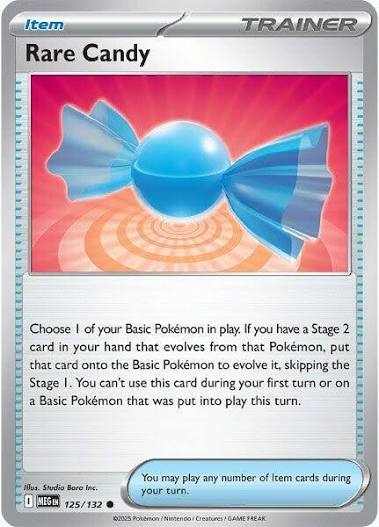Rare Candy - 125/132 - Mega Evolution