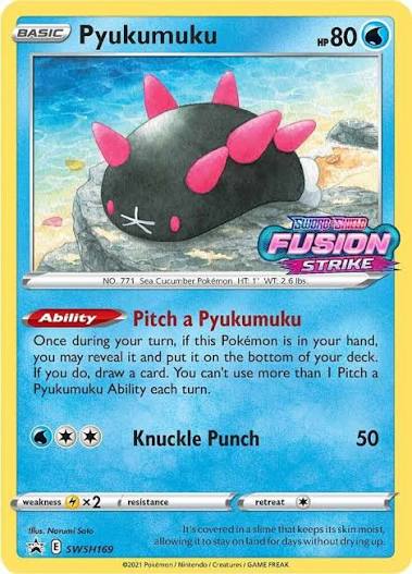 Pyukumuku (Prerelease) - SWSH169 - Sword & Shield Promo