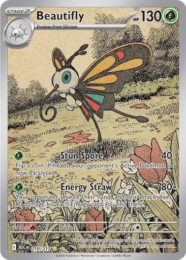 Beautifly - 219/217 - Ascended Heroes