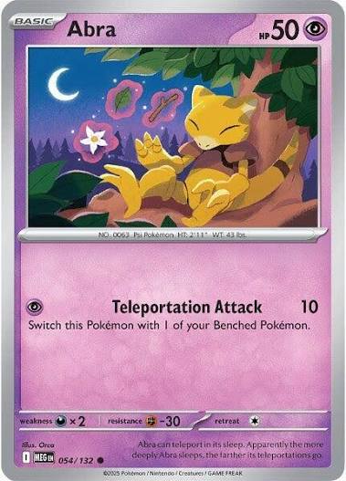 Abra - 054/132 - Mega Evolution