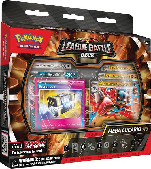 League Battle Deck [Mega Lucario ex] -  - Miscellaneous Cards & Products