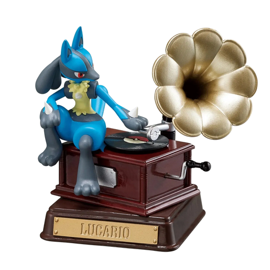 Pokemon 2025 Lucario Re-Ment Vintage Collection Type Steel Figure